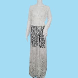 White Lace Dress